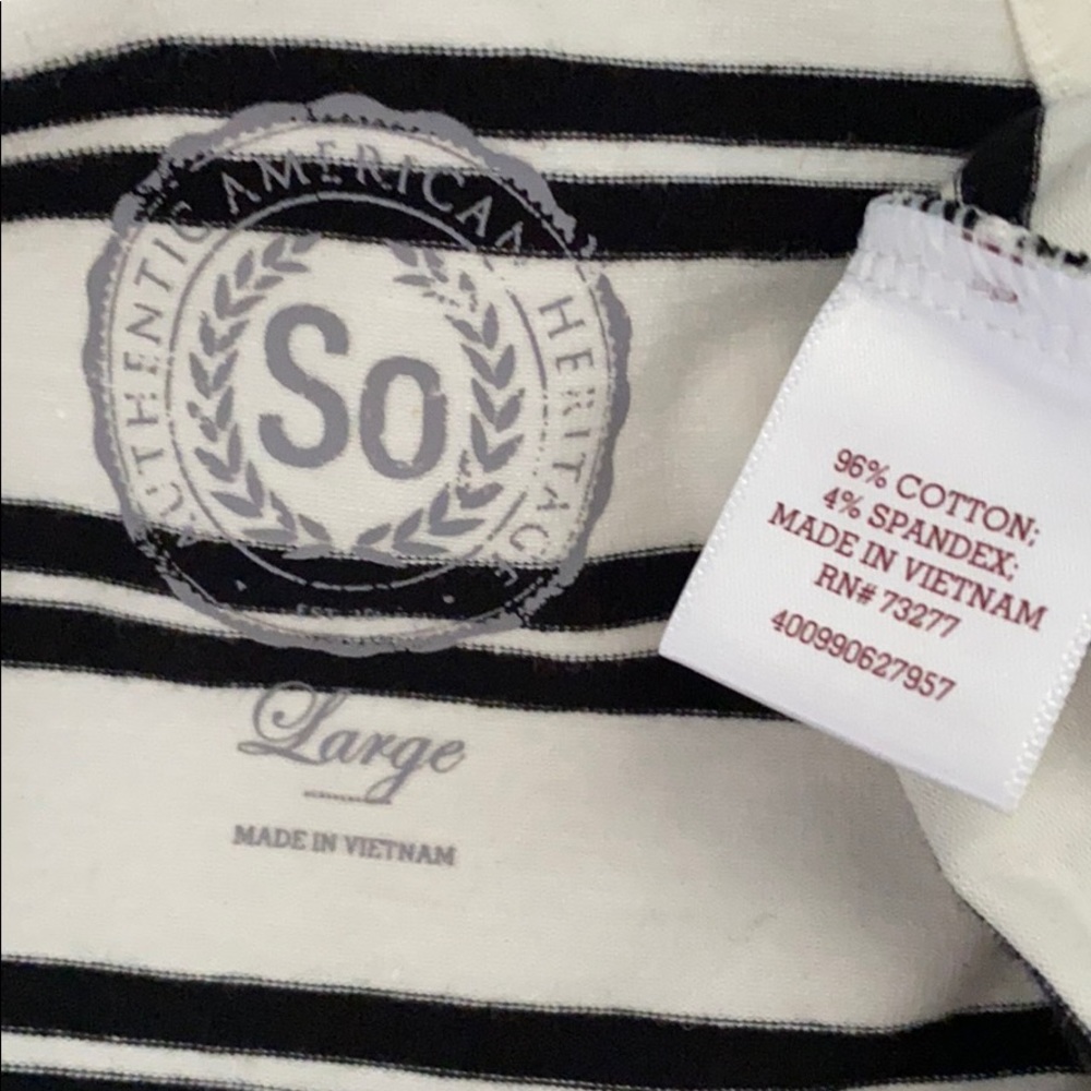 Swingy black & white stripe tank dress - Picture 5 of 5
